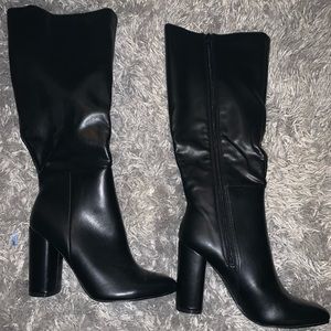 Pleather Boots